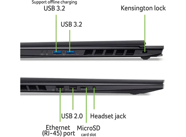 Ноутбук Acer Nitro 18 AN18-61 [AN18-61-R127] (NH.QYBEU.003) - изображение 11