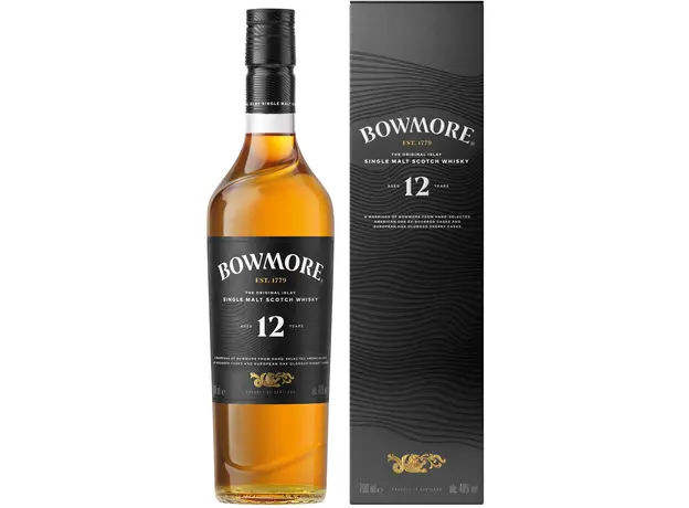 Виски Bowmore 12 лет выдержки односолодовый 0.7 л 40% в подарочной упаковке (5010496001233_5010496080818) - изображение 2