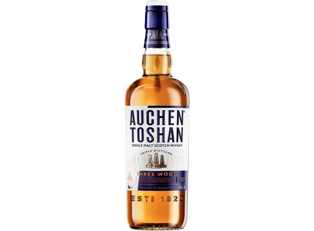 Виски Auchentoshan Three Wood 8 лет выдержки односолодовый 0.7 л 43% (5010496002049) 