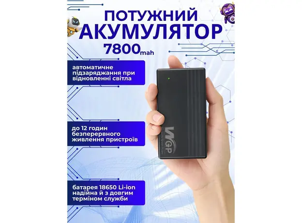 ИБП для роутера WGP 1202A MINI (20067-2k) - изображение 7