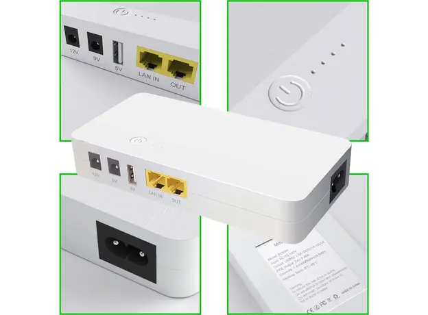 ИБП для роутера WGP Mini UPS POE04 8800mAh - изображение 5