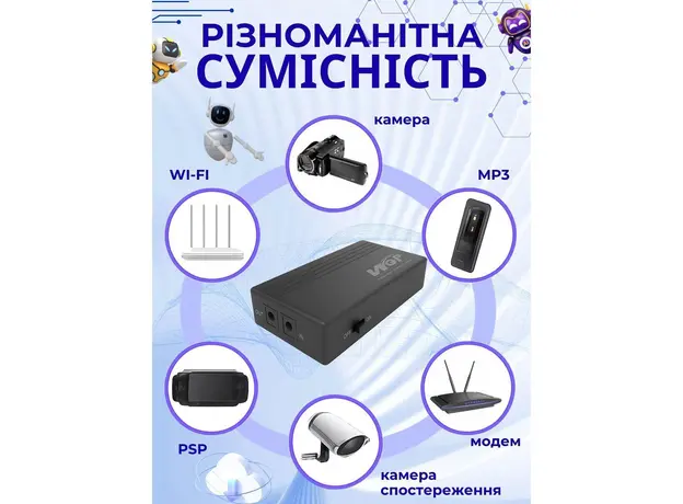 ИБП для роутера WGP 1202A MINI (20067-2k) - изображение 4