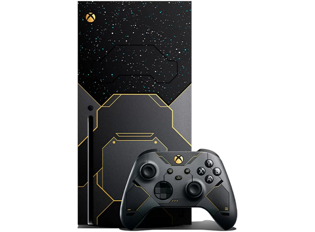 Игровая приставка Microsoft Xbox Series X 1TB Halo Infinite Limited Edition - изображение 1 Игровая приставка Microsoft Xbox Series X 1TB Halo Infinite Limited Edition - изображение 1