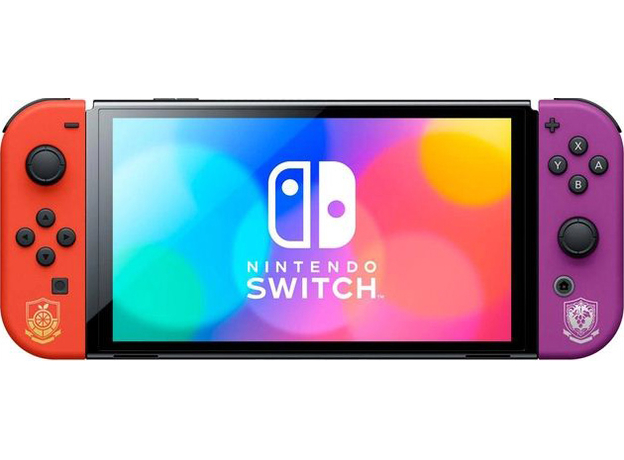 Портативная игровая приставка Nintendo Switch OLED Pokemon Scarlet & Violet Edition  Портативная игровая приставка Nintendo Switch OLED Pokemon Scarlet & Violet Edition