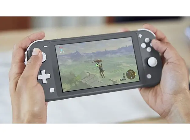 Игровая приставка Nintendo Switch Lite Серая 045496452650, Цвет корпуса: Серый, Объем: 32 ГБ - изображение 9