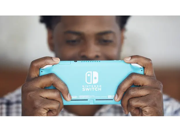 Портативная игровая приставка Nintendo Switch Lite Бирюзовый (045496452711), Цвет корпуса: Бирюзовый, Объем: 32 ГБ - изображение 9