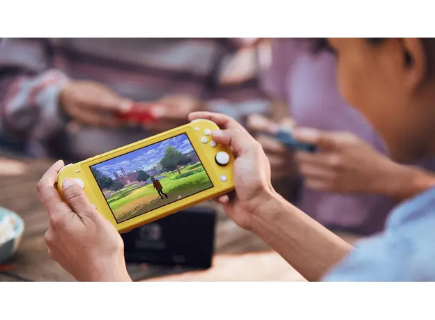 Портативная игровая приставка Nintendo Switch Lite Желтая (045496452681), Цвет корпуса: Желтый, Объем: 32 ГБ - изображение 7