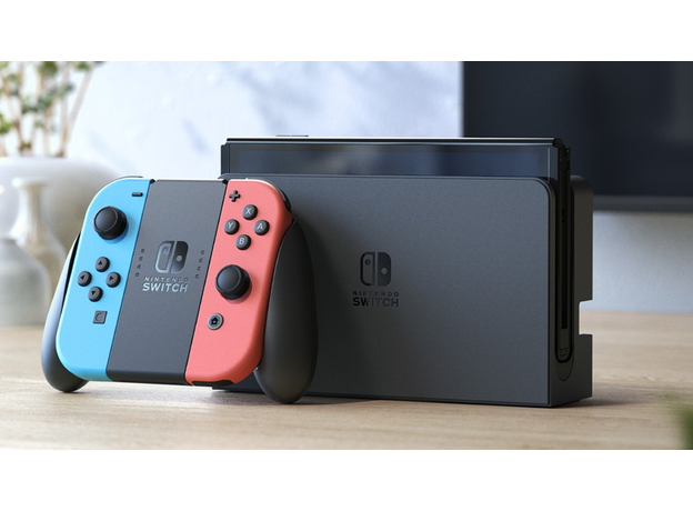 Nintendo Switch OLED with Neon Blue and Neon Red Joy-Con, Цвет корпуса: Красный, Объем: 64 ГБ - изображение 9 Nintendo Switch OLED with Neon Blue and Neon Red Joy-Con, Цвет корпуса: Красный, Объем: 64 ГБ - изображение 9