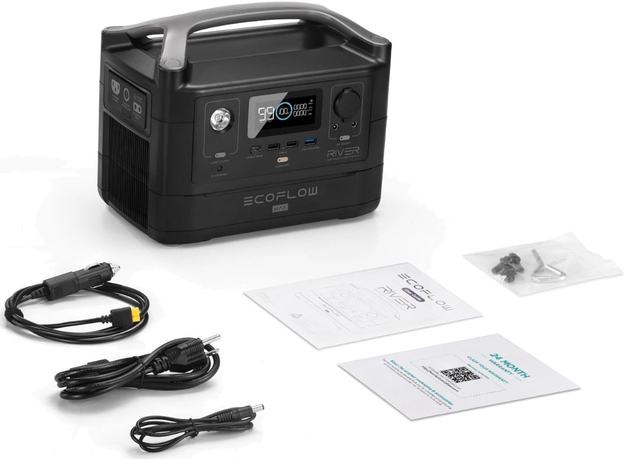 Портативная зарядная станция EcoFlow RIVER Max CN 576Wh (600W) - изображение 5 Портативная зарядная станция EcoFlow RIVER Max CN 576Wh (600W) - изображение 5