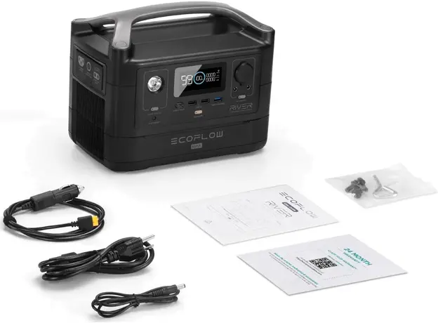 Портативная зарядная станция EcoFlow RIVER Max CN 576Wh (600W) - изображение 5