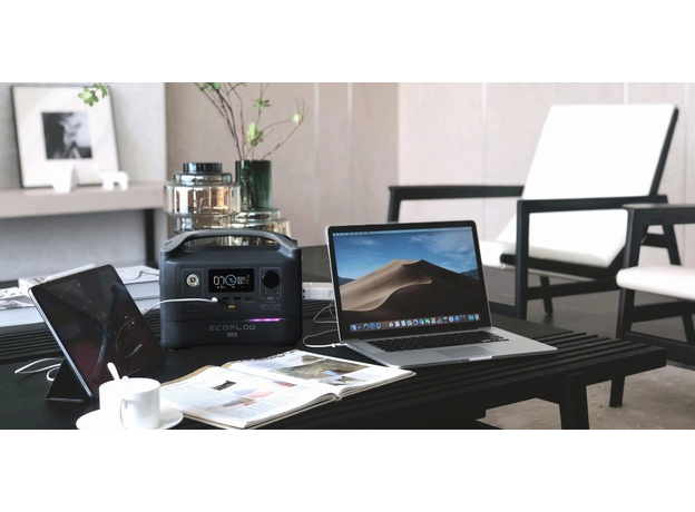 Портативная зарядная станция EcoFlow RIVER Max CN 576Wh (600W) - изображение 7 Портативная зарядная станция EcoFlow RIVER Max CN 576Wh (600W) - изображение 7