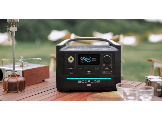 Портативная зарядная станция EcoFlow RIVER Max CN 576Wh (600W) - изображение 8 Портативная зарядная станция EcoFlow RIVER Max CN 576Wh (600W) - изображение 8