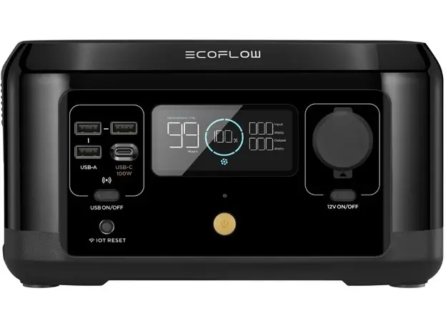 EcoFlow RIVER Mini Wireless (RIVERMINIWIRELESS) портативная зарядная станция 210Wh (300W) - изображение 1
