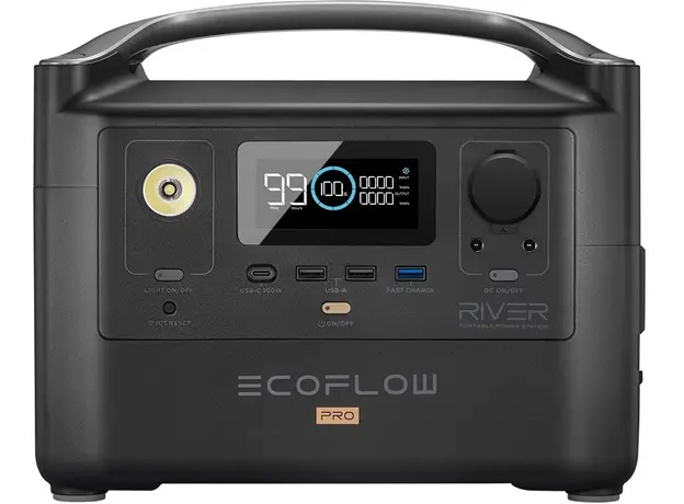 Портативная зарядная станция EcoFlow RIVER Pro 720Wh CN 1800W - изображение 1