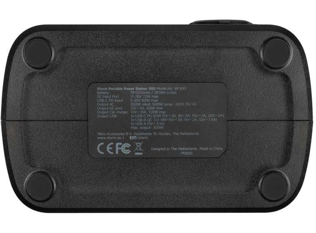 Портативная электрическая станция Xtorm XP300U 281Wh (300W) - изображение 11 Портативная электрическая станция Xtorm XP300U 281Wh (300W) - изображение 11