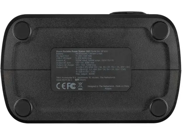 Портативная электрическая станция Xtorm XP300U 281Wh (300W) - изображение 11